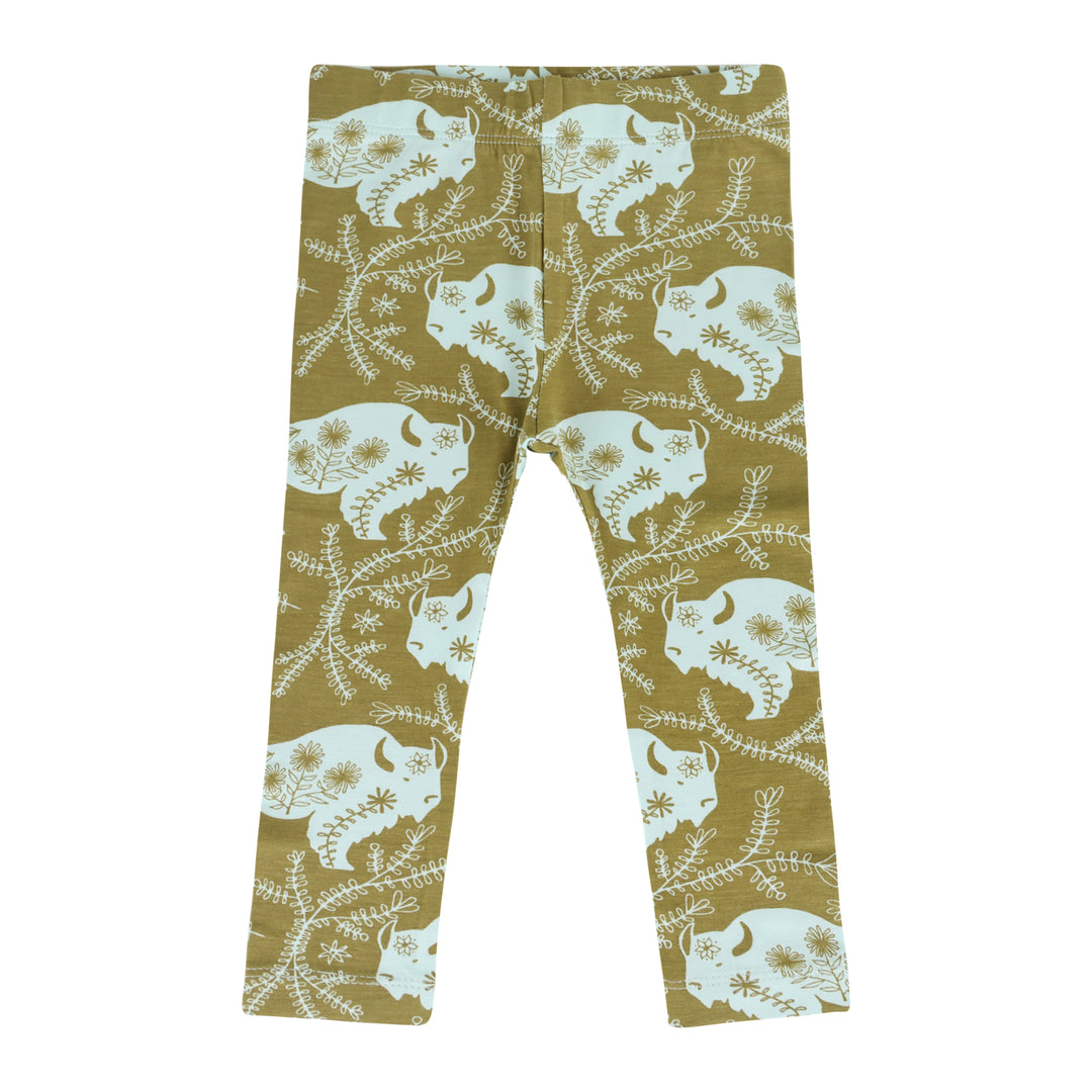 classic skinny legging | glacier buffalo vine | bamboo
