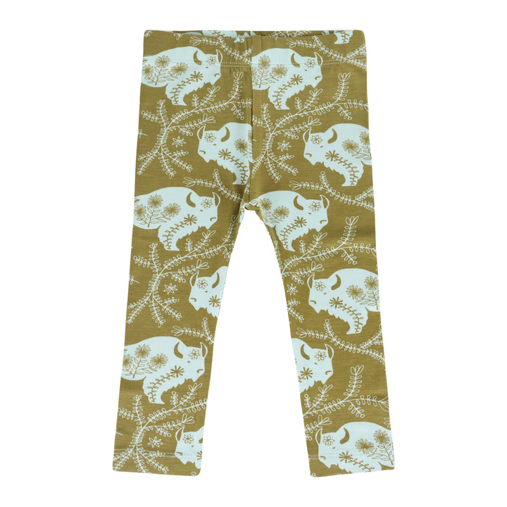 classic skinny legging | glacier buffalo vine | bamboo