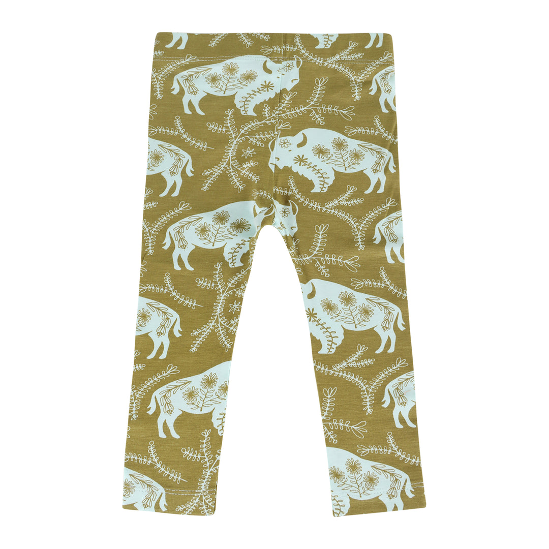 classic skinny legging | glacier buffalo vine | bamboo