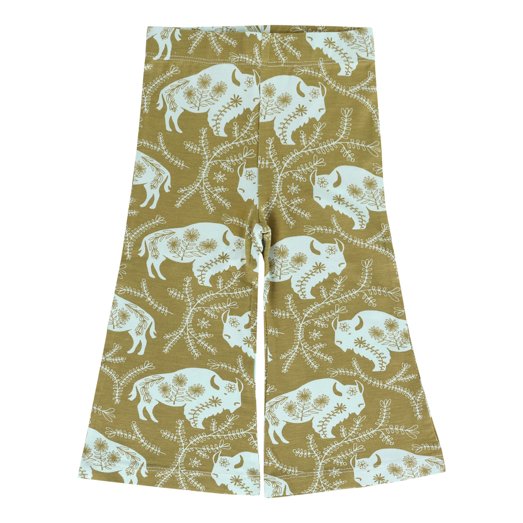 flare pants | glacier buffalo vine | bamboo