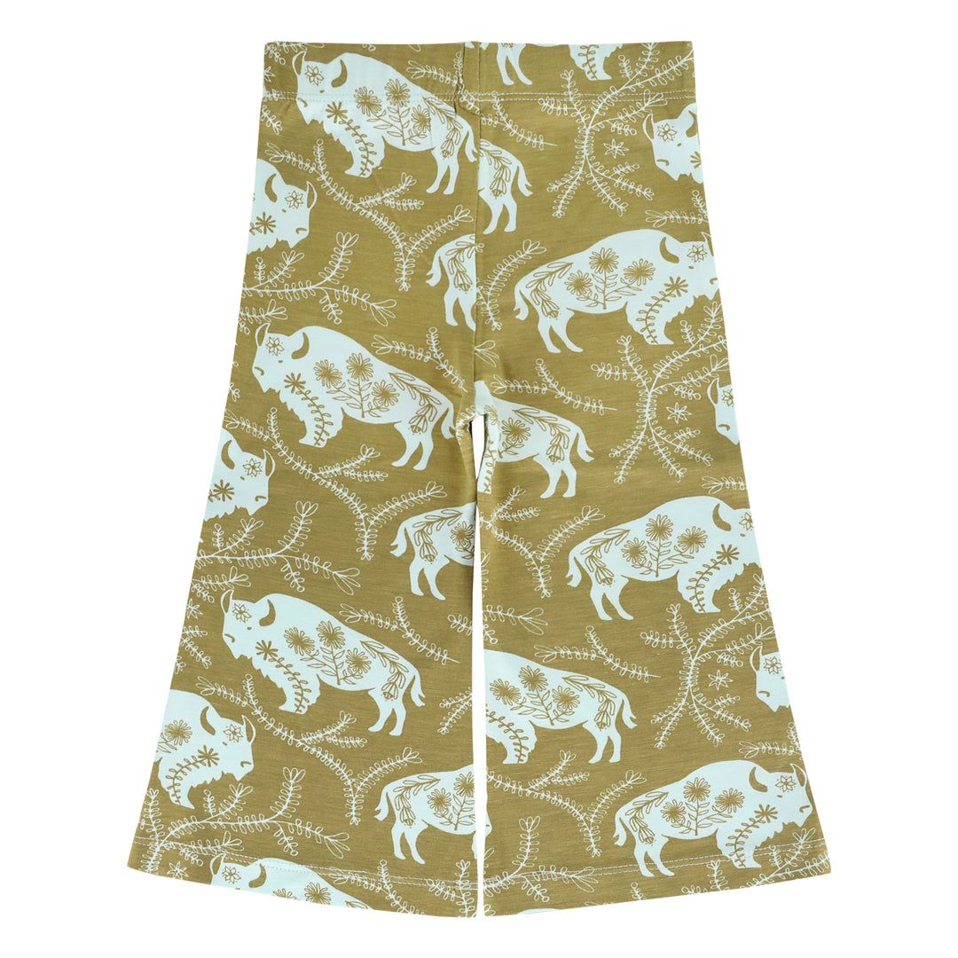 flare pants | glacier buffalo vine | bamboo