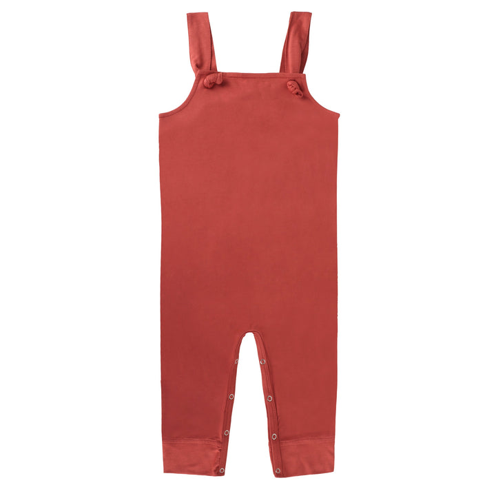 tie overall jumpsuit | tandoori spice | bamboo