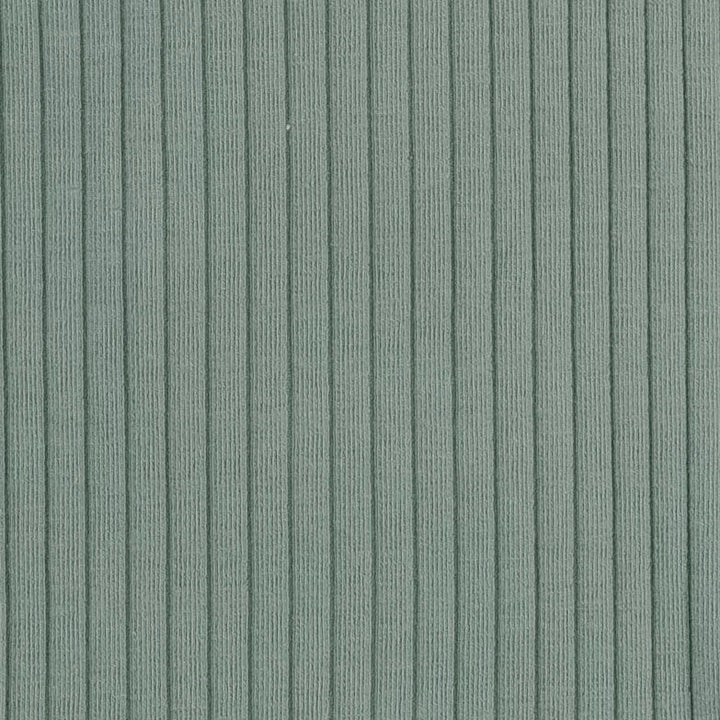 retro stripe track set | jadeite | organic cotton wide rib