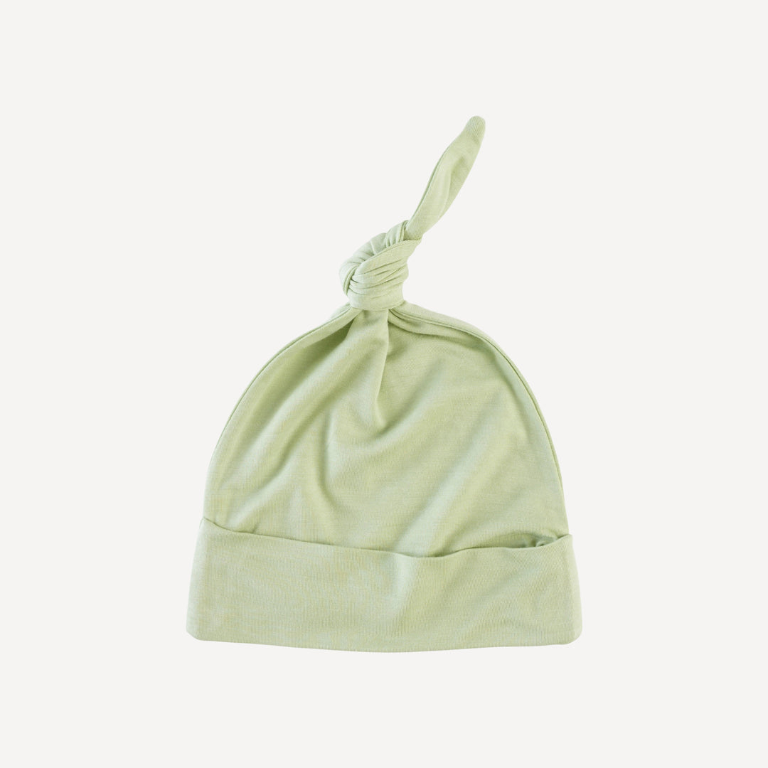 knot hat | green tea | lenzing modal