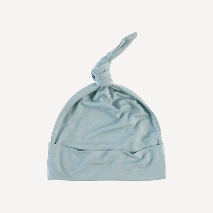 knot hat | blue gray | lenzing modal