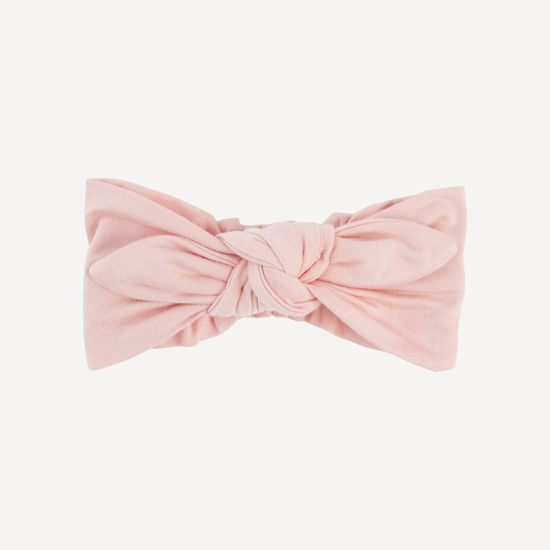 knot top headband | villa pink | modal