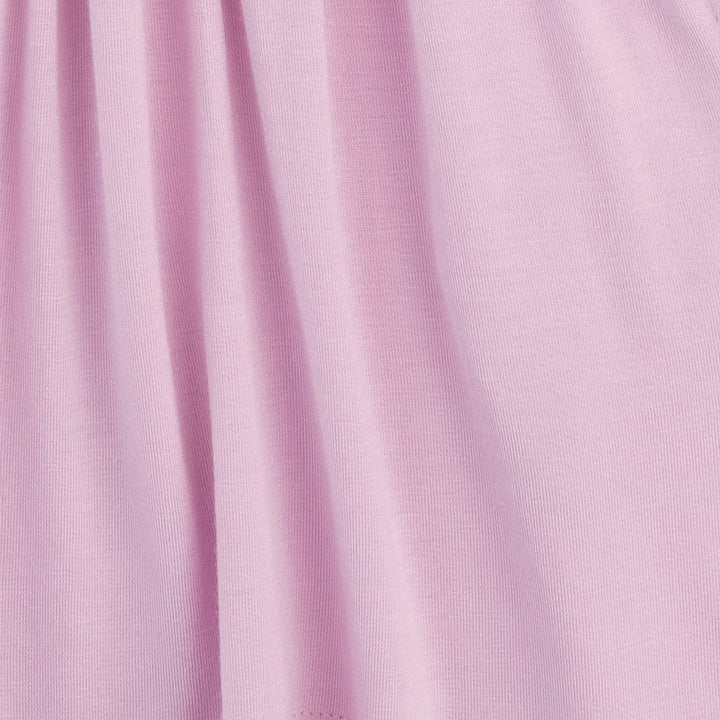 sleeveless tiny ruffle dress | lavender ice | modal