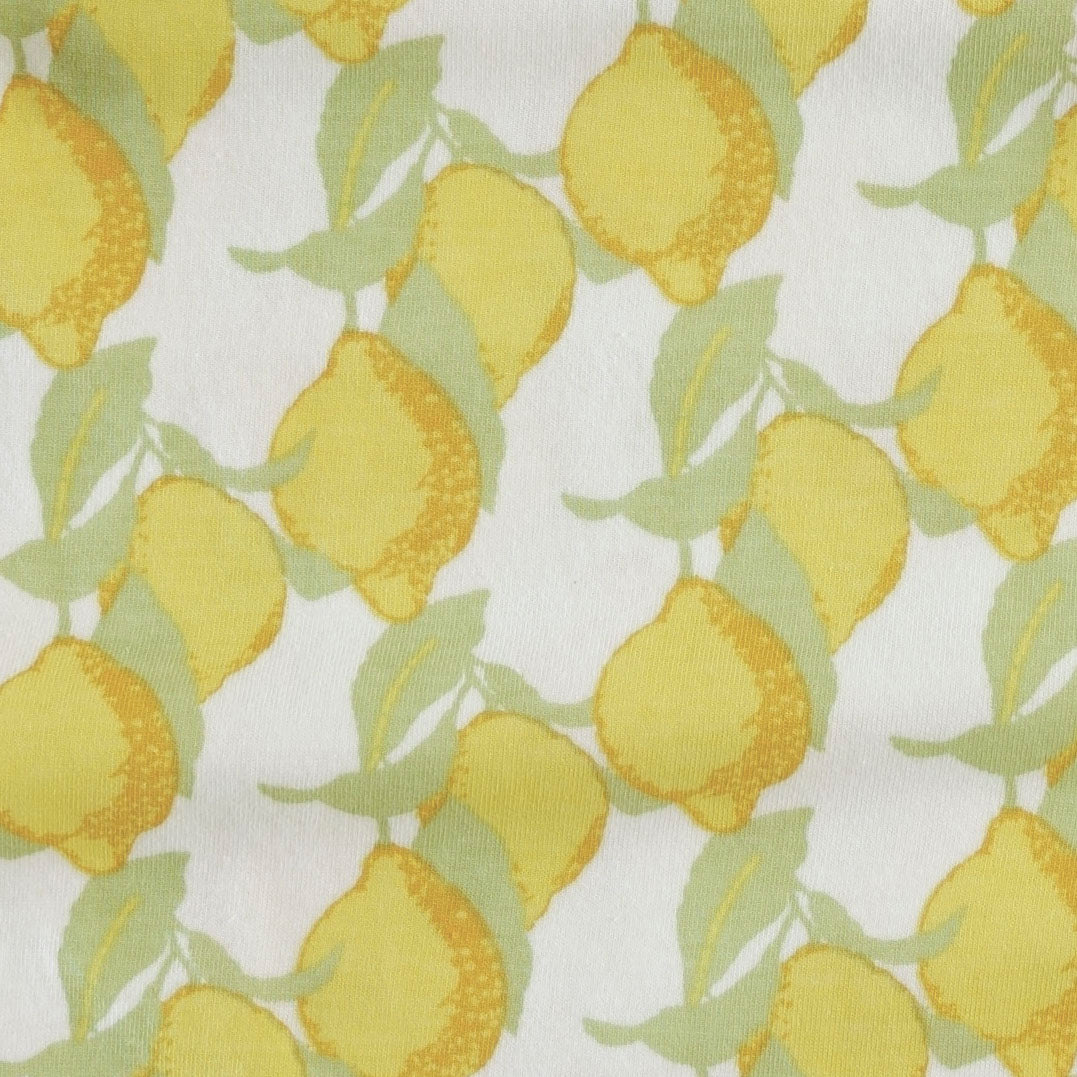 party dress | lemons | organic cotton jersey