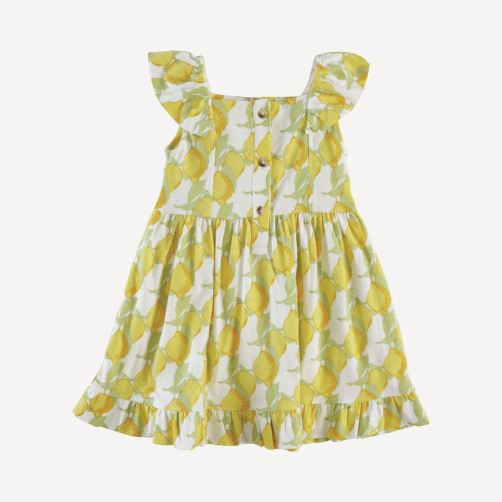 party dress | lemons | organic cotton jersey