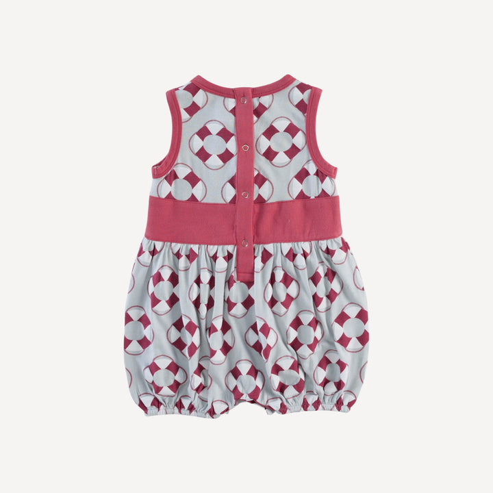 sleeveless button belted bubble | lifesavers | bamboo