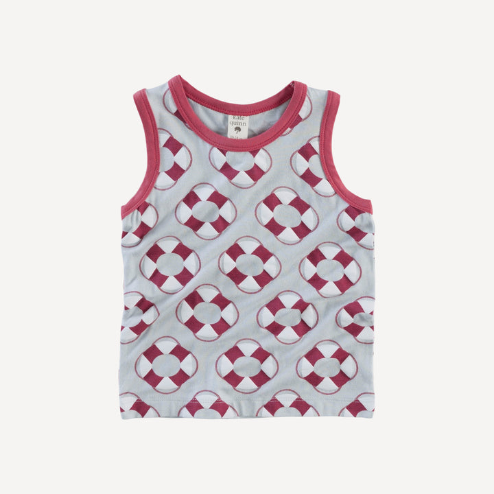 two tone racerback tank | lifesavers | bamboo