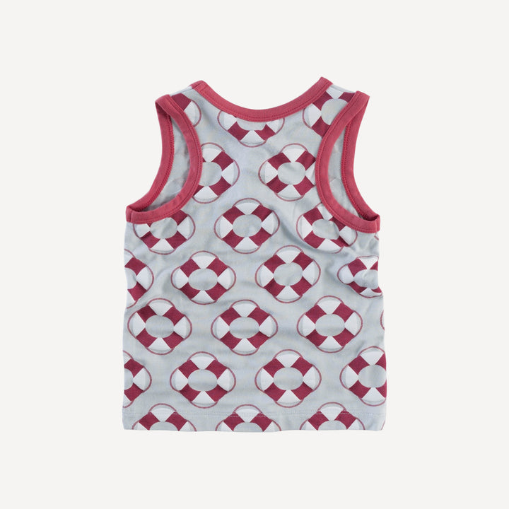 two tone racerback tank | lifesavers | bamboo