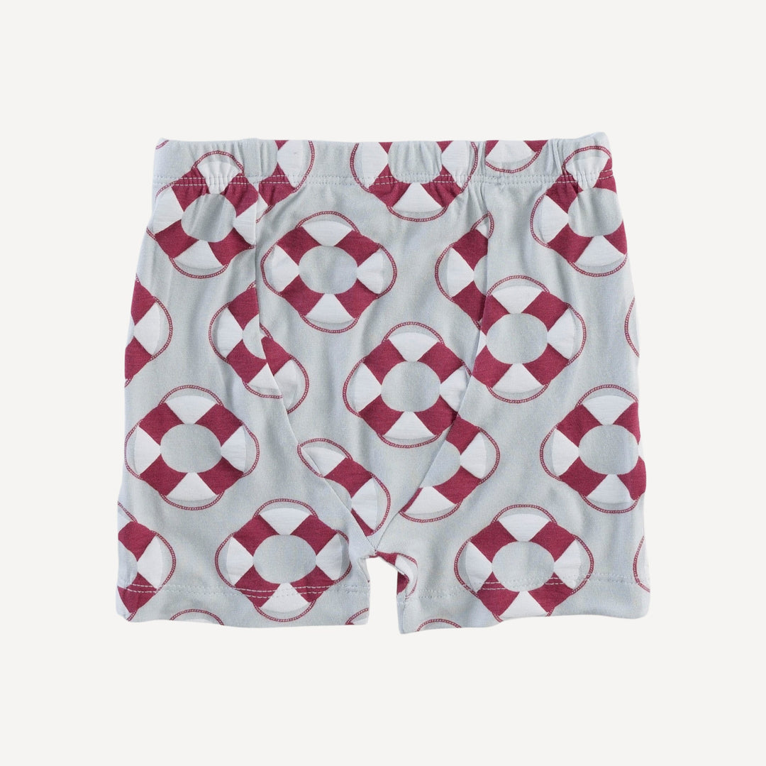 short sleeve crew neck shortie pj set | lifesavers | bamboo