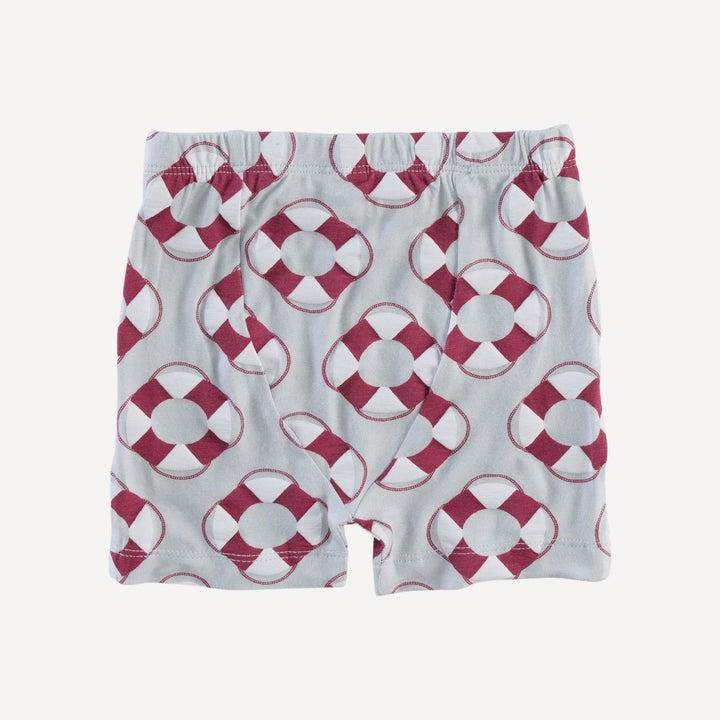short sleeve crew neck shortie pj set | lifesavers | bamboo
