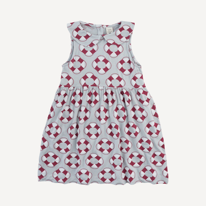sleeveless peter pan dress | lifesavers | bamboo