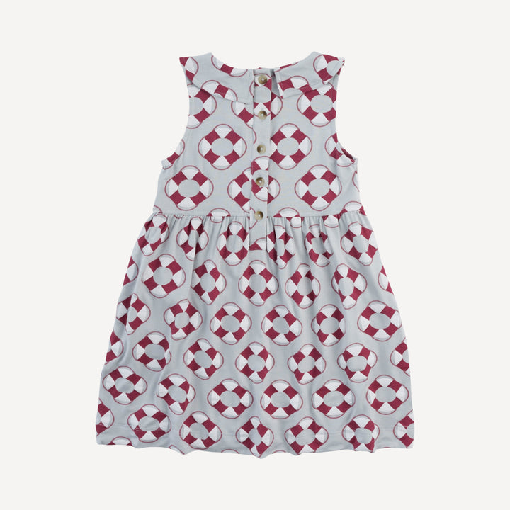 sleeveless peter pan dress | lifesavers | bamboo