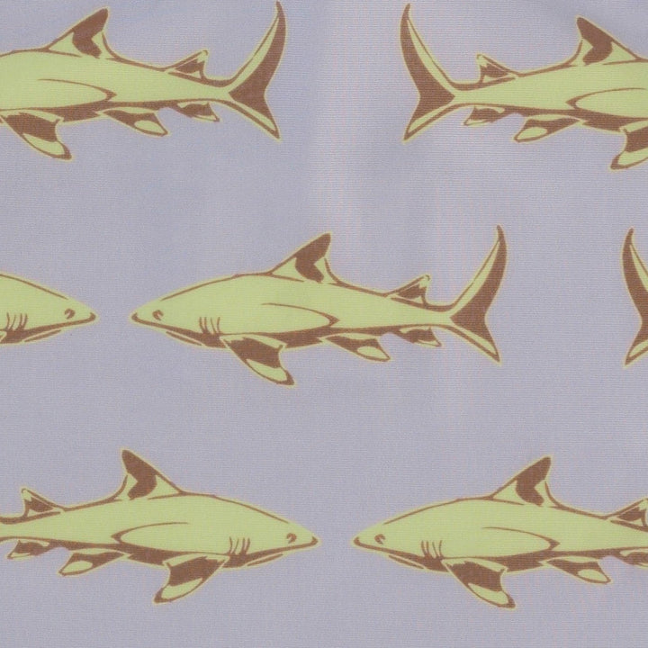 short sleeve rash guard tee | lime shark | swim