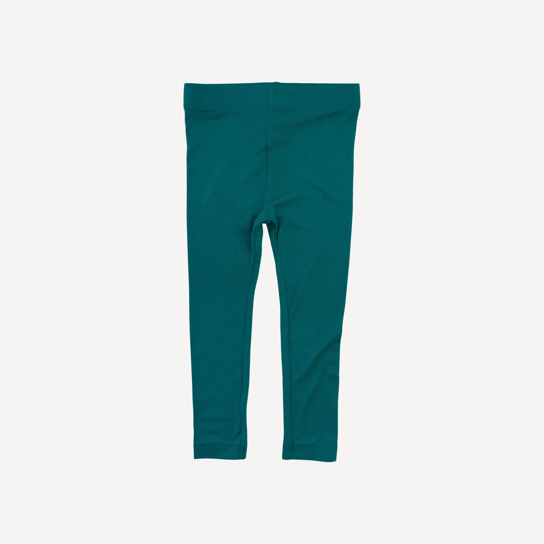 classic skinny legging | magic teal | bamboo