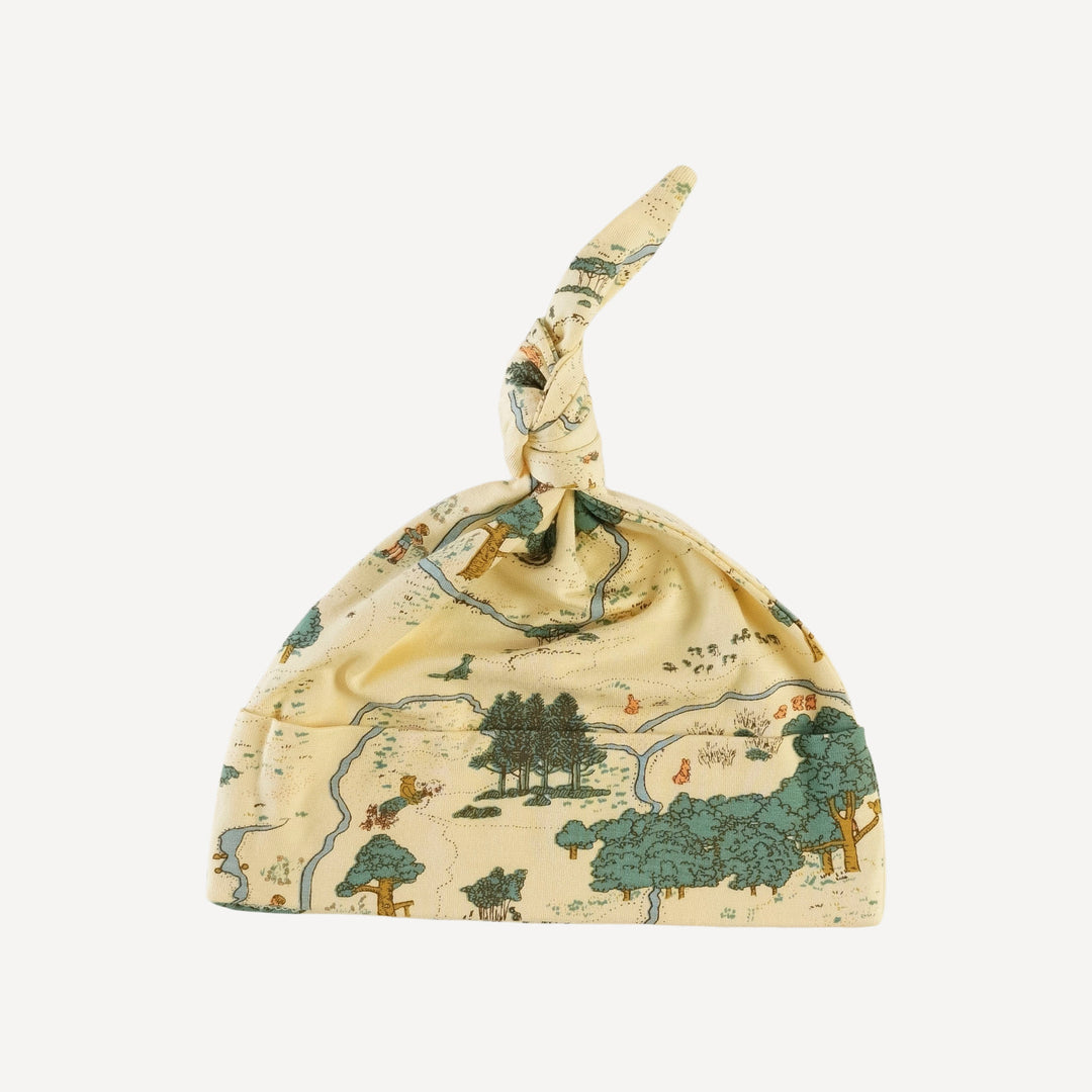 knot hat | map | bamboo