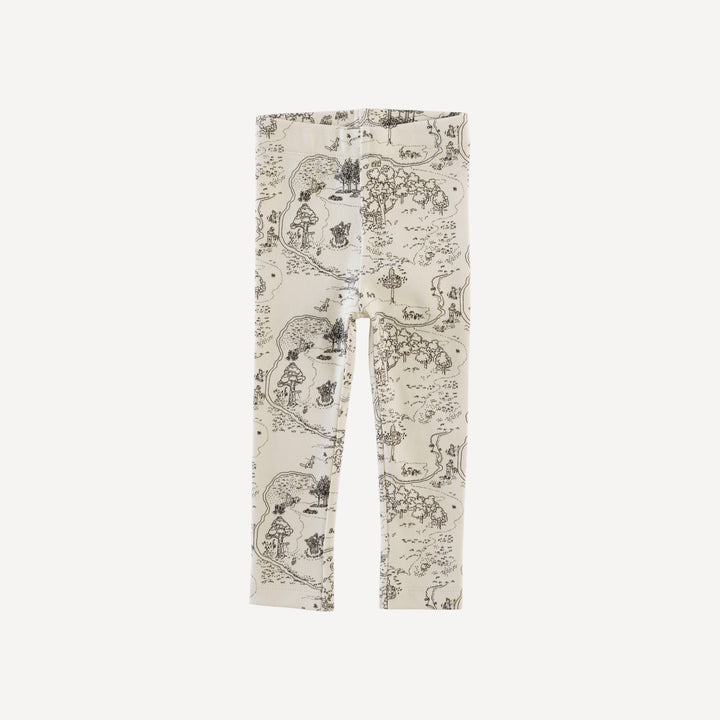 classic skinny legging | map | organic cotton interlock