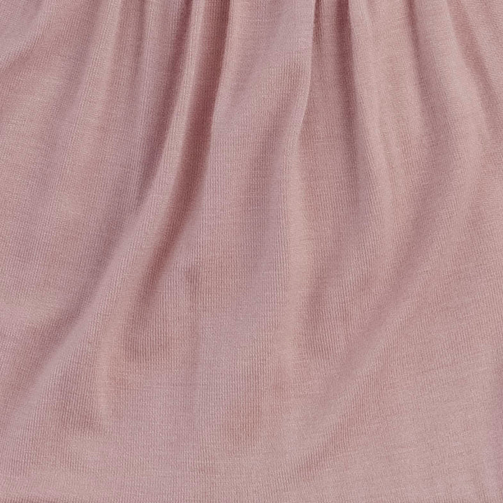 sleeveless drop waist dress | mauve | bamboo