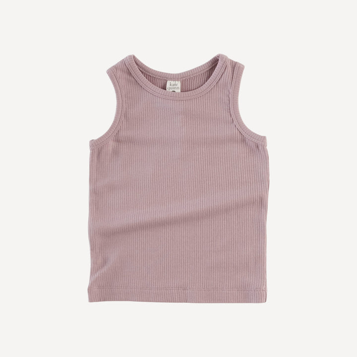 skinny tank | mauve taupe | modal skinny rib