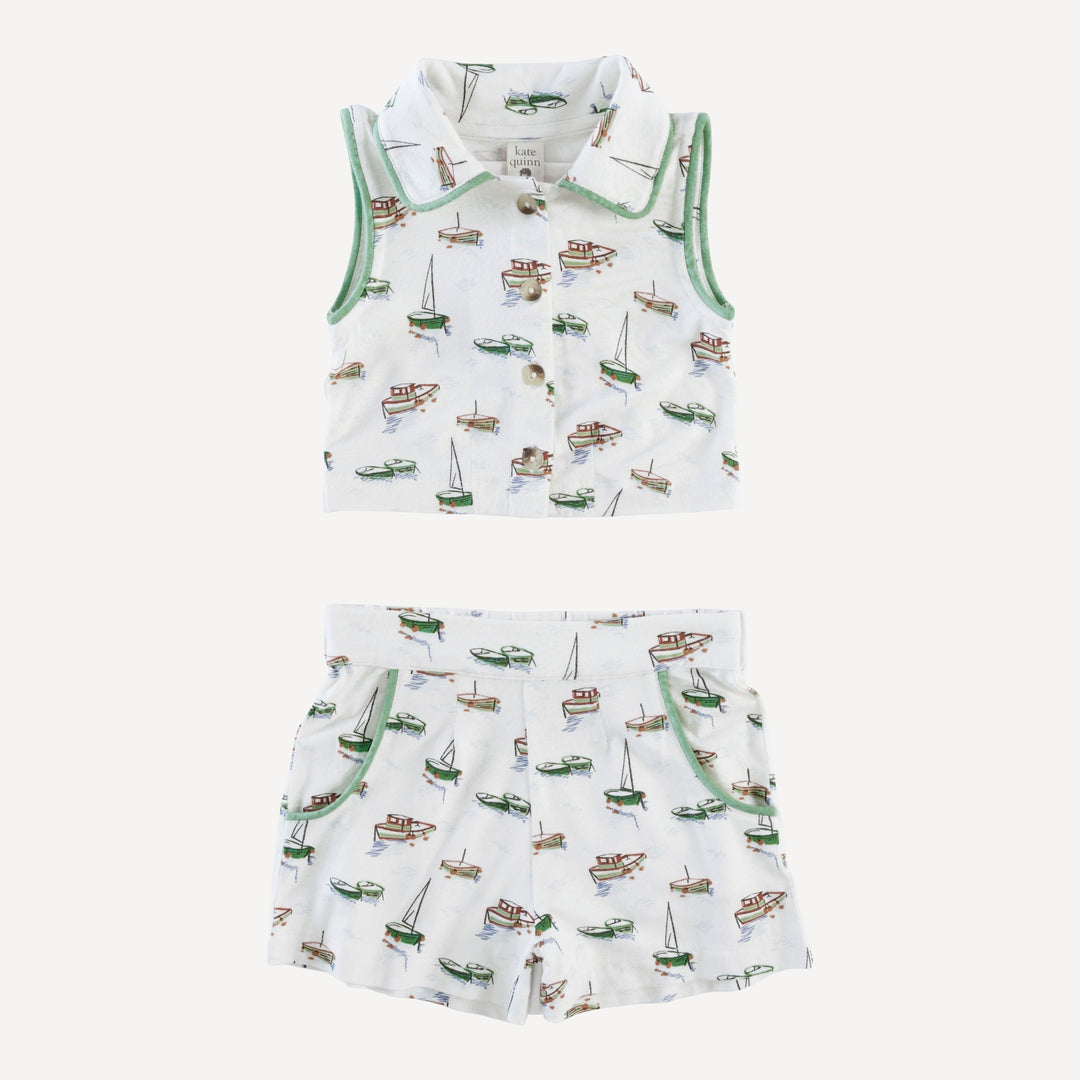 hannah set | mediterranean boat | bamboo