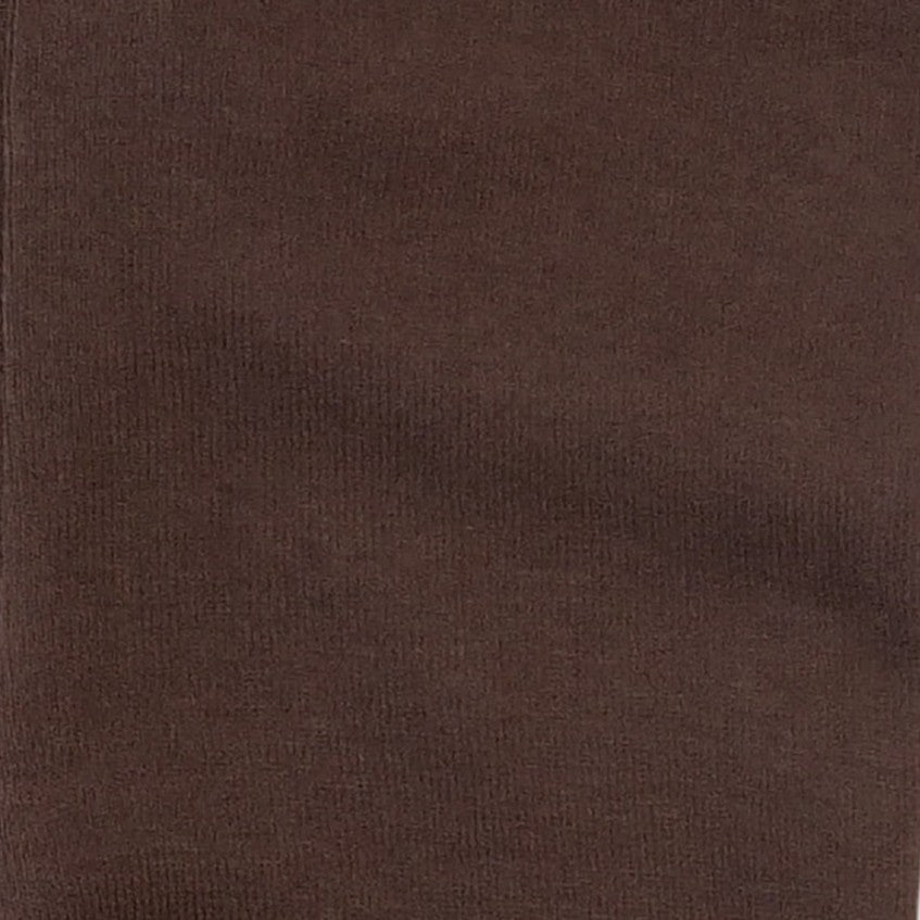 skinny cargo pant | melted chocolate | organic cotton flat rib