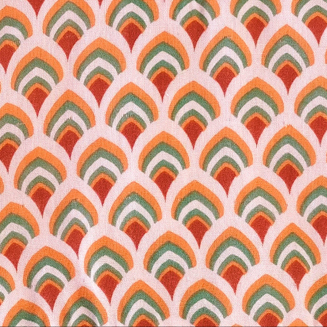 lovey | modern feather | organic cotton gauze