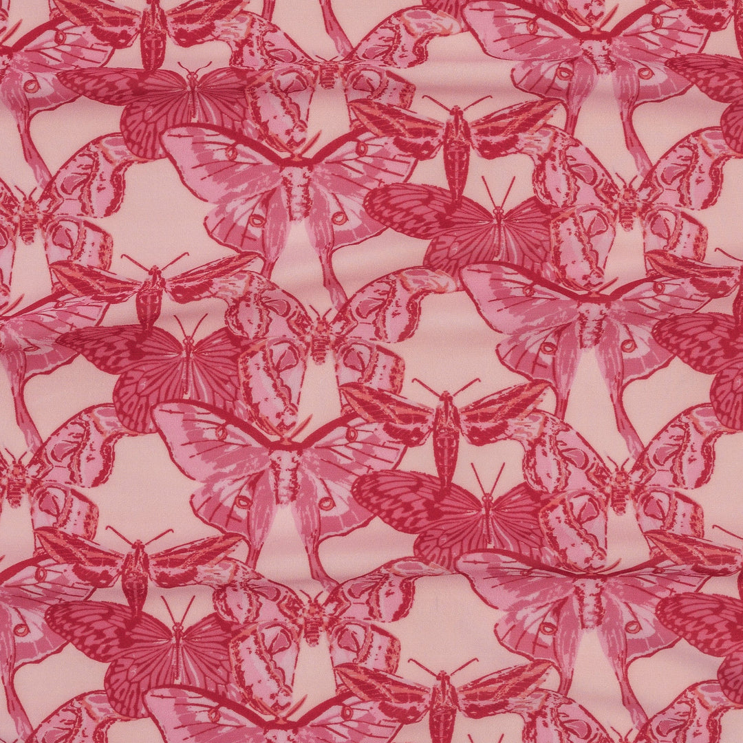 long sleeve zip front ruffle swimsuit | moth wallpaper | swim