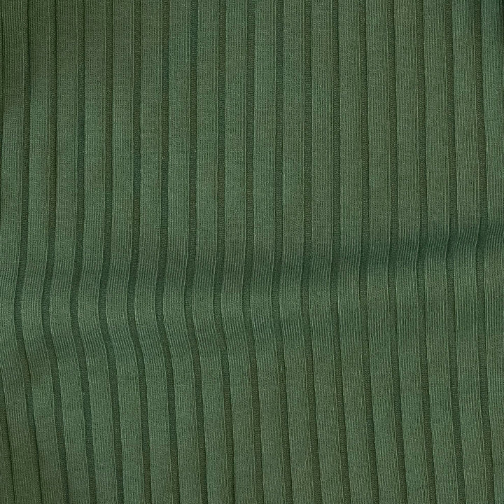 long sleeve peter pan tee | mountain green | classic rib