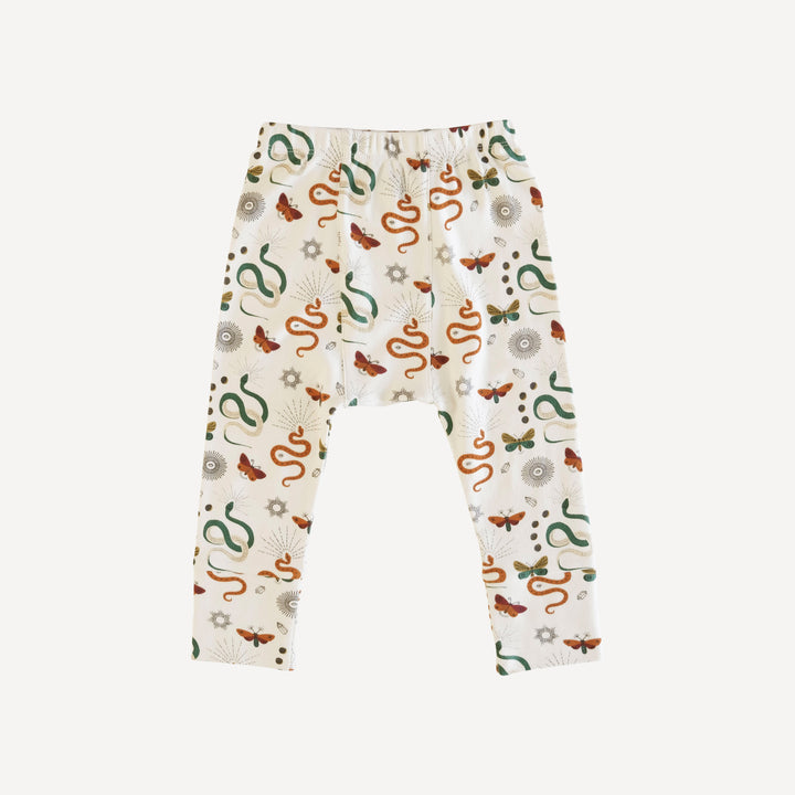 classic panda pant | mystical elements | organic cotton interlock