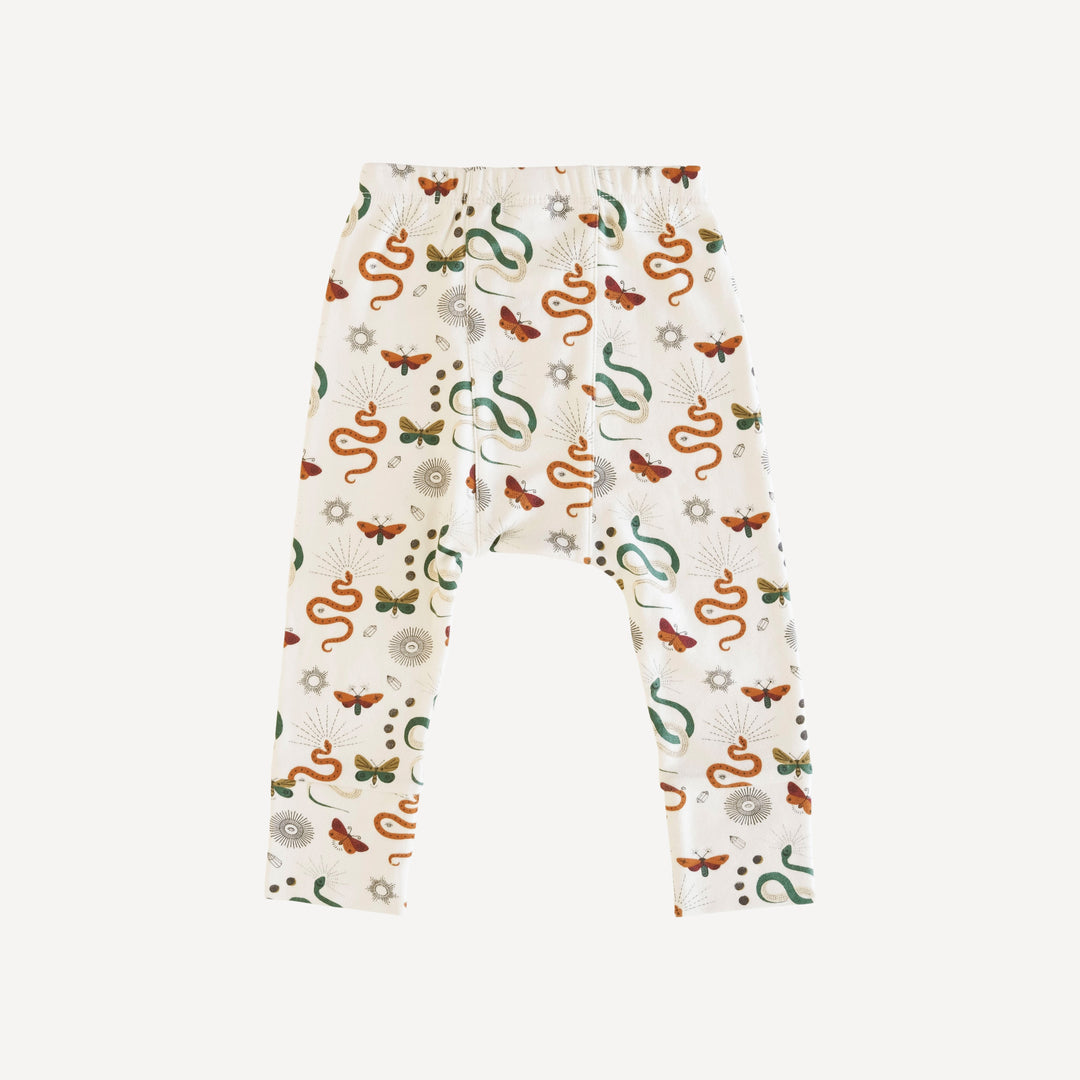 classic panda pant | mystical elements | organic cotton interlock