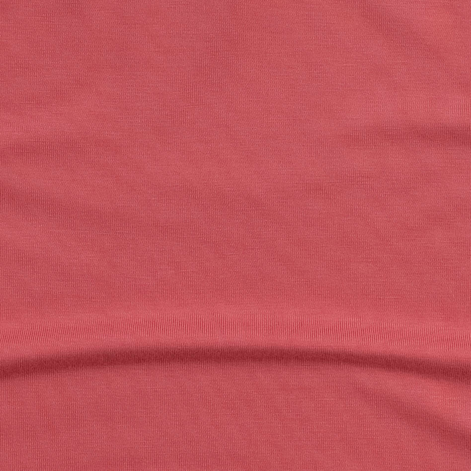 long sleeve essential skinny hoodie | nautical red | bamboo