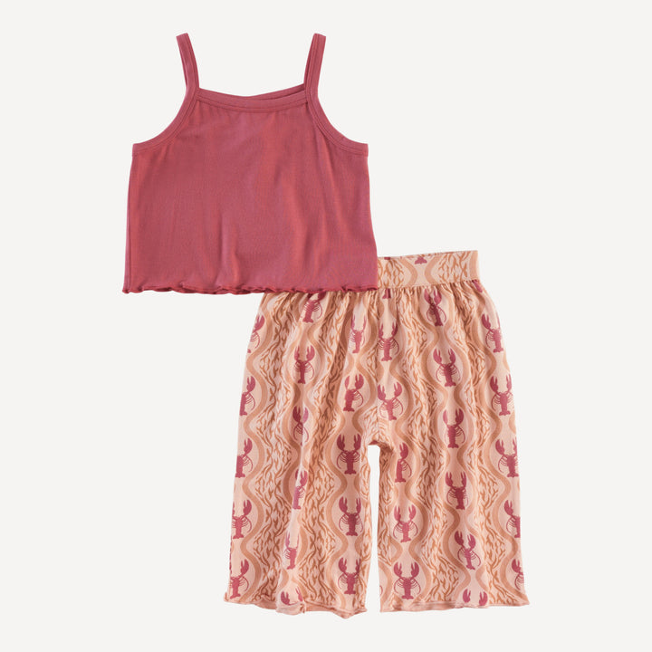 jade set | nautical red | bamboo