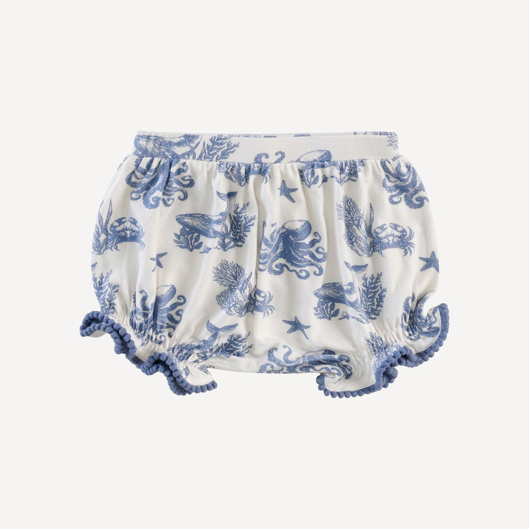 2 piece sunsuit | nautical toile | bamboo