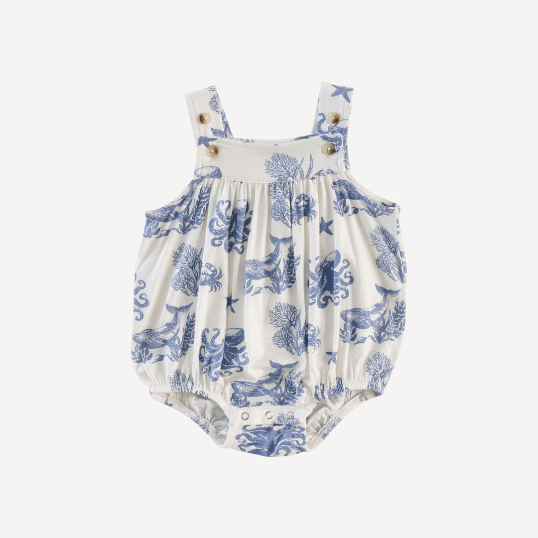 oliver bubble | nautical toile | bamboo