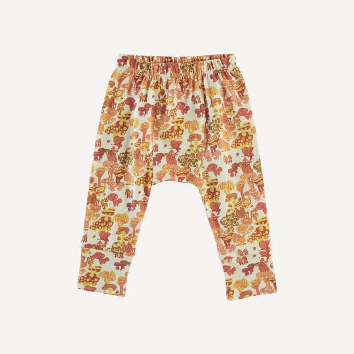 classic panda pant | neutral multi mushroom | organic cotton jersey