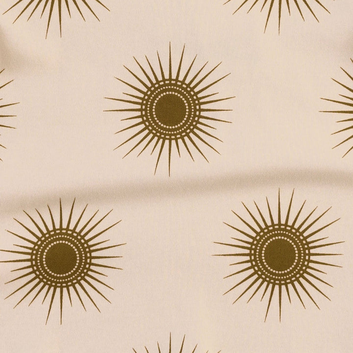 short sleeve ruby dress | neutral sun | organic cotton interlock