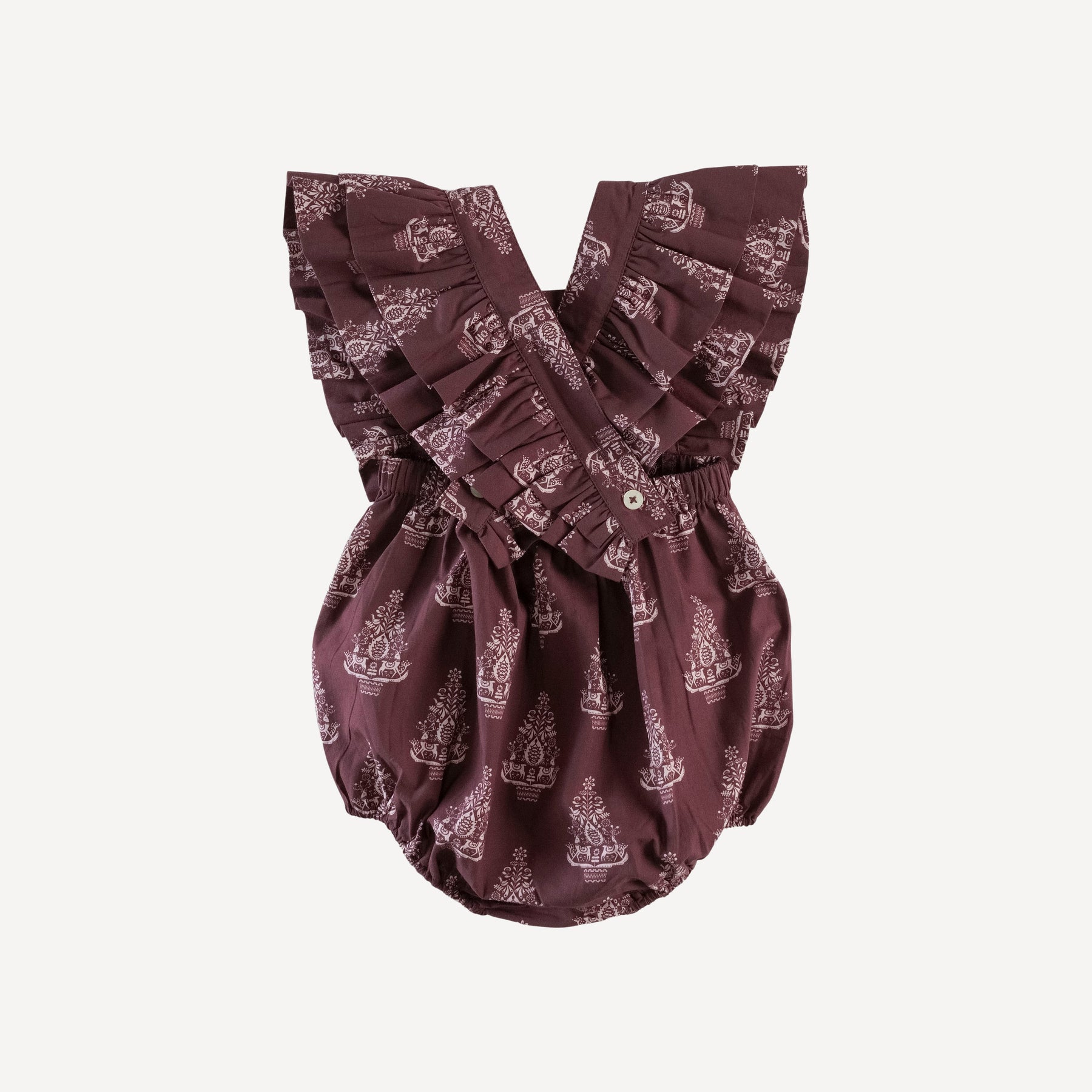 Kate Quinn sun hot double ruffle bubble