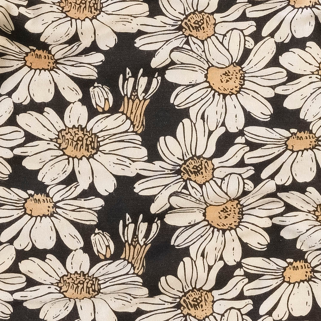 gathered suspender skirt | northwest daisy | lenzing modal