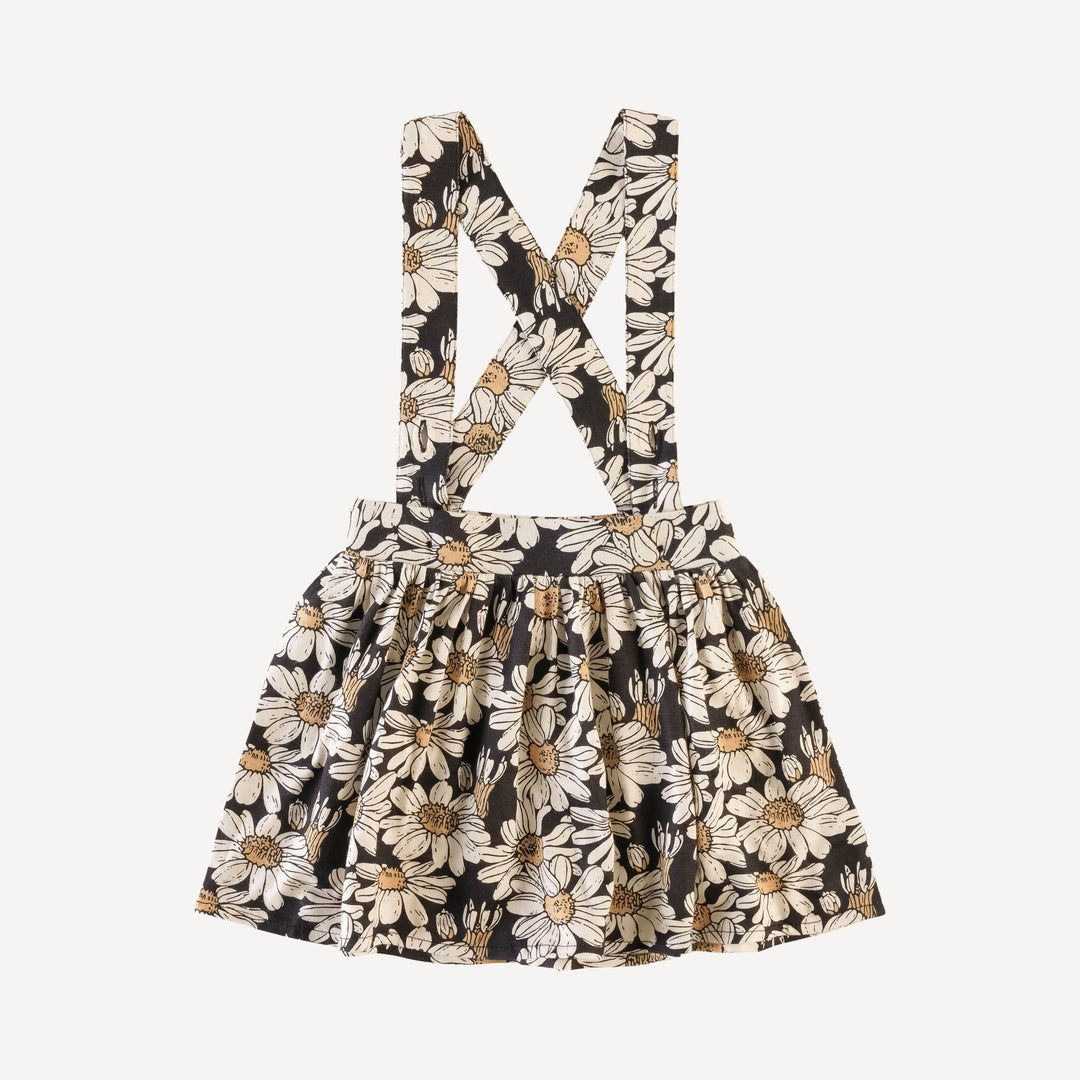 gathered suspender skirt | northwest daisy | lenzing modal