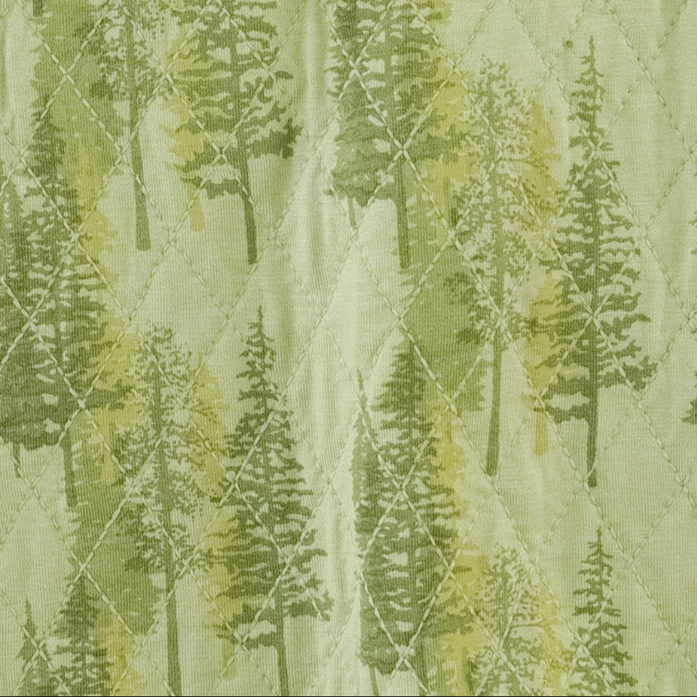 quilted jacket | northwest forest | bamboo