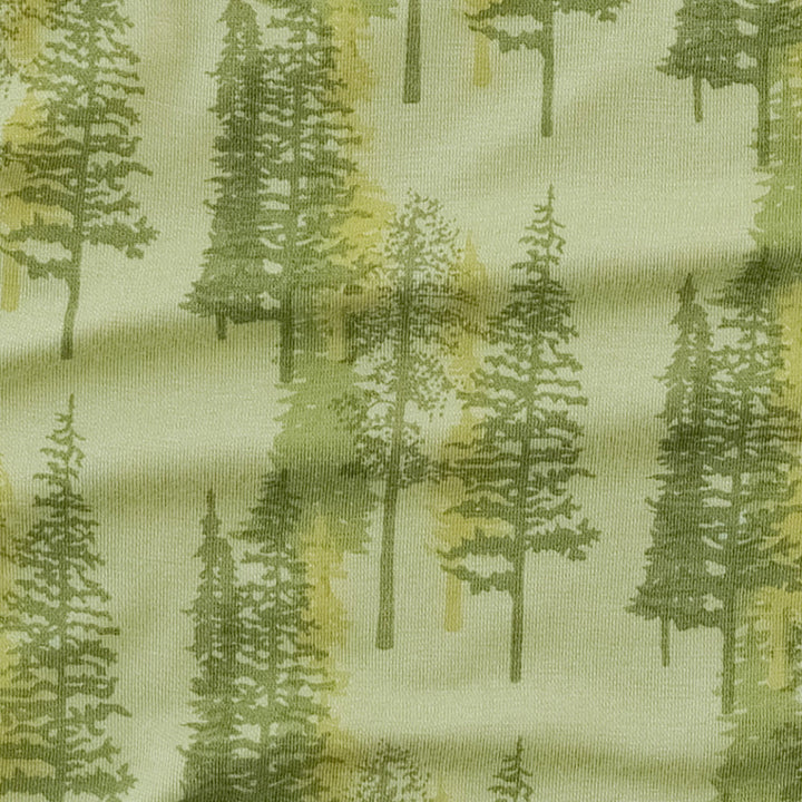 short sleeve ringer tee | northwest forest | bamboo