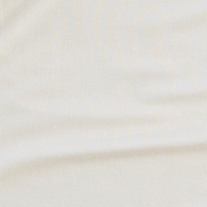 short sleeve ruffle collar boxy top | oatmeal | bamboo