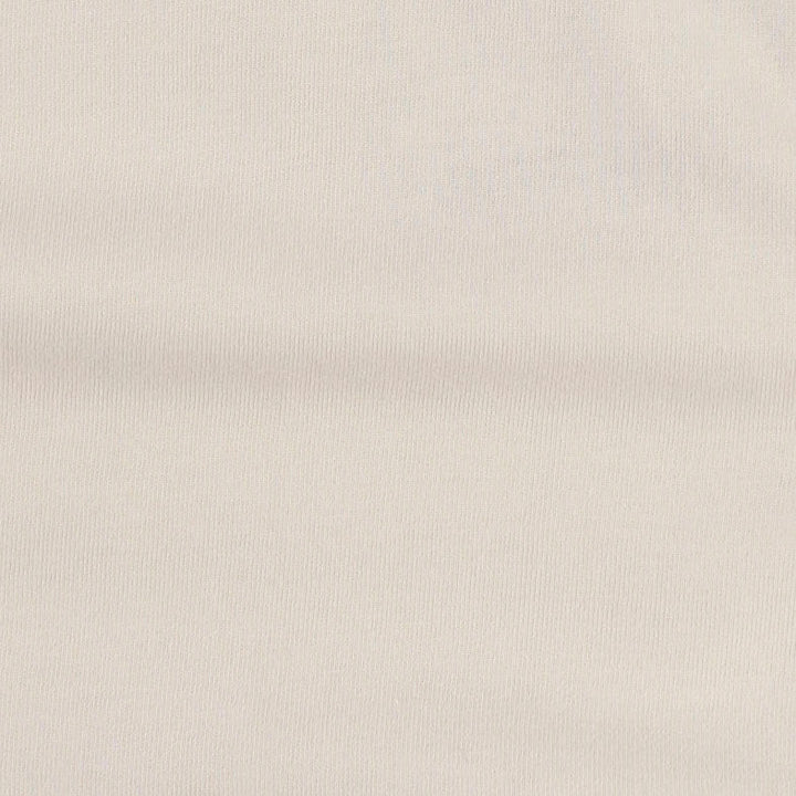 short sleeve peter pan top | oatmeal | organic cotton jersey