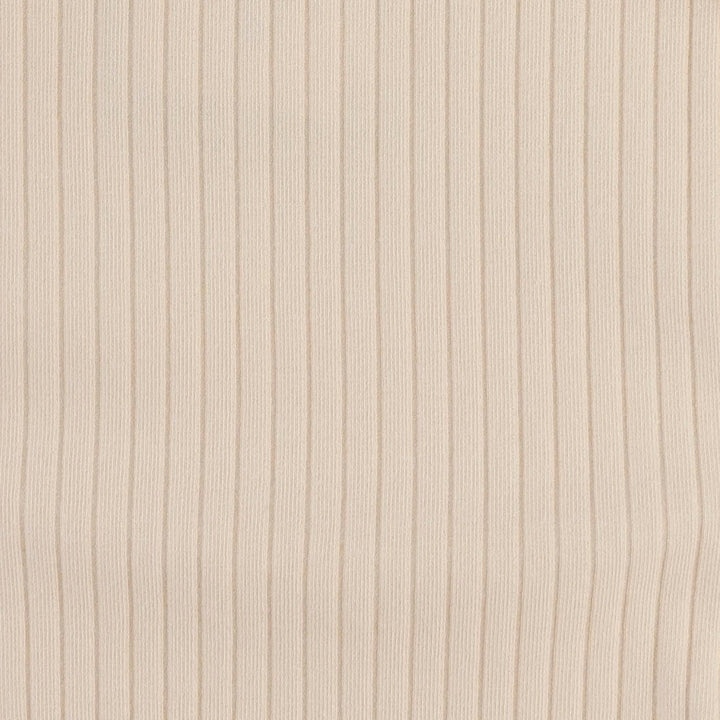 long sleeve lap neck bodysuit | oatmeal | organic cotton wide rib