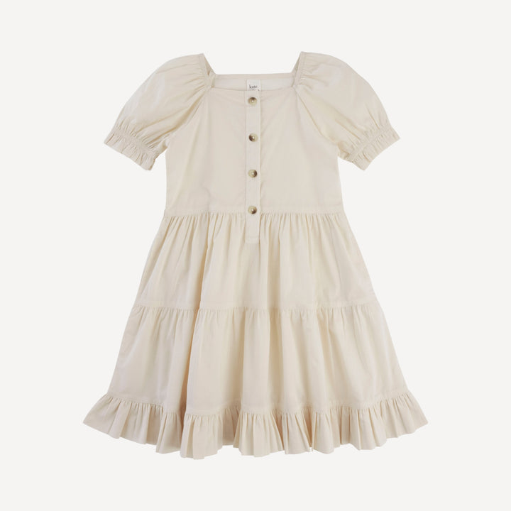 100 acre wood dress | oatmeal | organic cotton woven