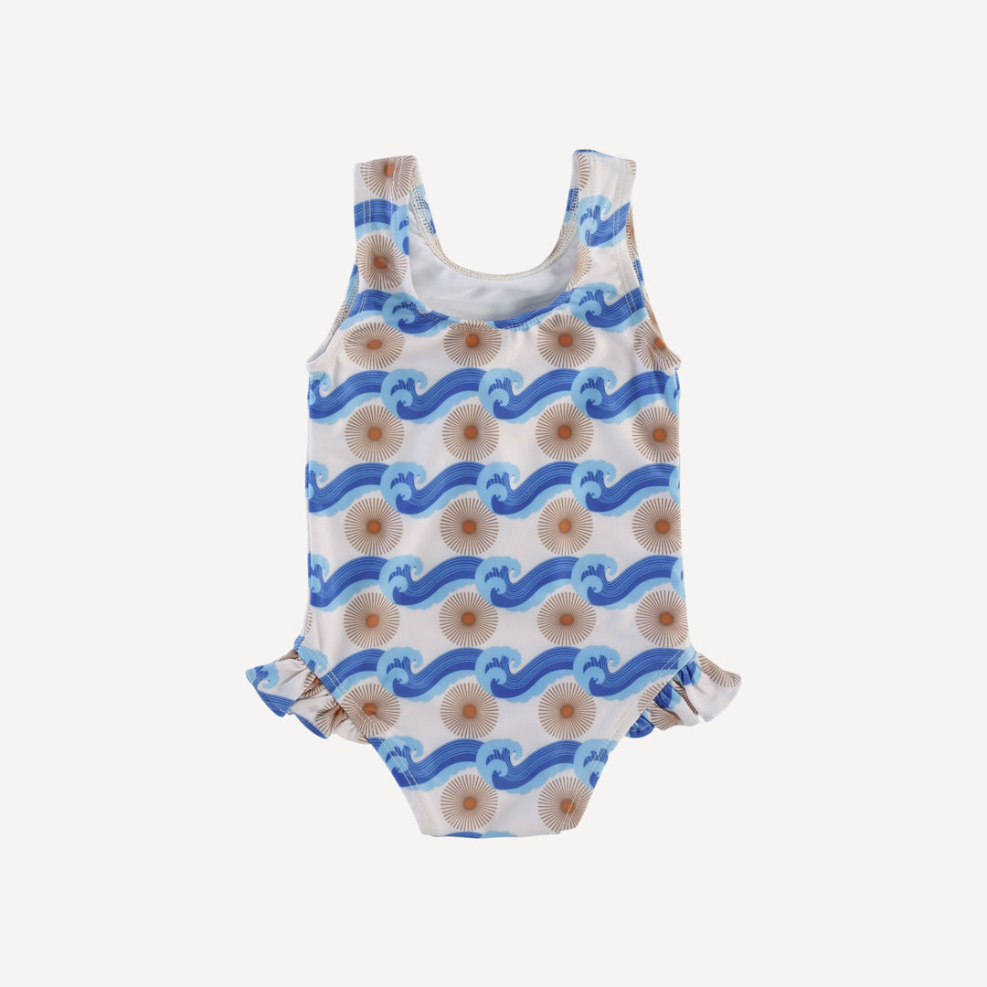 ruffle leg tank swimsuit | ocean sun | swim