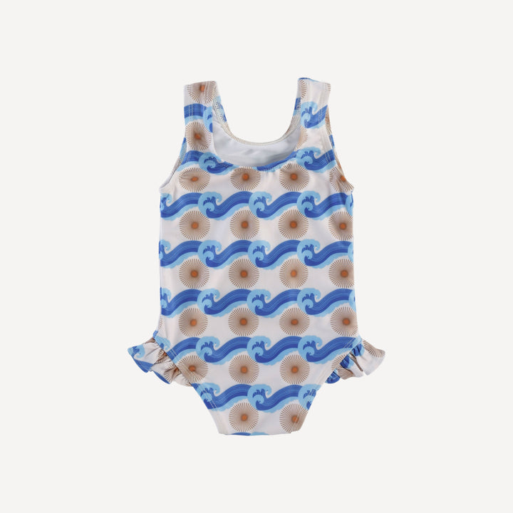ruffle leg tank swimsuit | ocean sun | swim